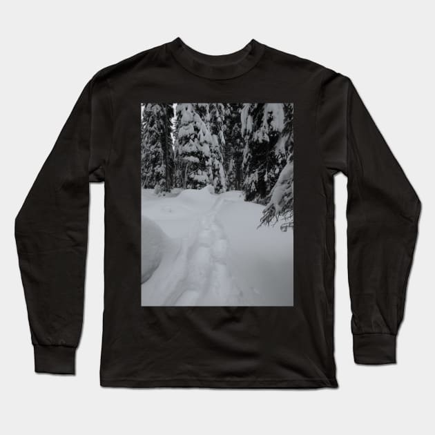 Breaking Trail Long Sleeve T-Shirt by Steves-Pics